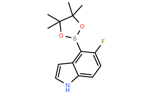 5-Fluoro-4-(4,4,5,5-tetramethyl-1,3,2-dioxaborolan-2-yl)-1H-indole