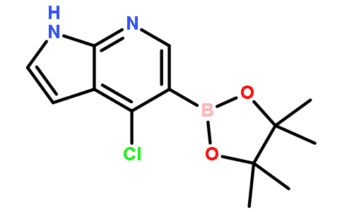 4-Chloro-1H-pyrrolo[2,3-B]pyridine-5-boronic acid pinacol ester