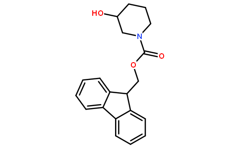 (9H-Fluoren-9-yl)methyl 3-hydroxypiperidine-1-carboxylate