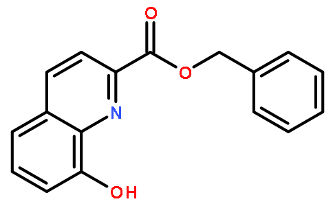 Benzyl 8-hydroxyquinoline-2-carboxylate