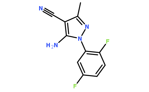 5-Amino-1-(2,5-difluorophenyl)-3-methyl-1H-pyrazole-4-carbonitrile