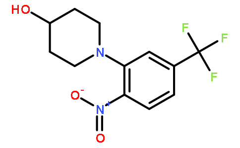 4-HYDROXY-1-(2-NITRO-5-TRIFLUOROMETHYLPHENYL)PIPERIDINE