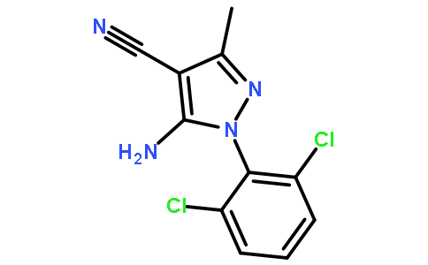 5-Amino-1-(2,6-dichlorophenyl)-3-methyl-1H-pyrazole-4-carbonitrile