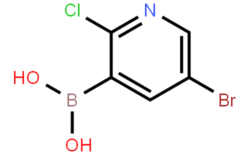 5-Bromo-2-chloropyridine-3-boronic acid