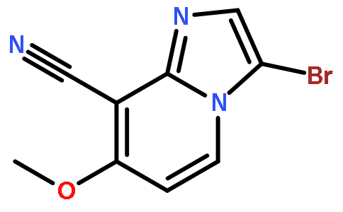 3-Bromo-7-methoxyimidazo[1,2-a]pyridine-8-carbonitrile
