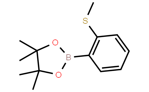 4,4,5,5-Tetramethyl-2-(2-(methylthio)phenyl)-1,3,2-dioxaborolane