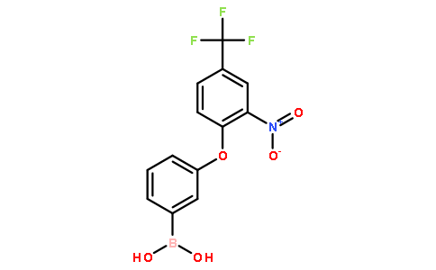 (3-(2-Nitro-4-(trifluoromethyl)phenoxy)phenyl)boronic acid