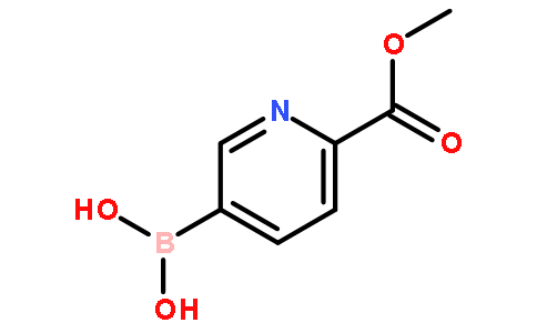 2-(甲基羧基)吡啶-5-硼酸