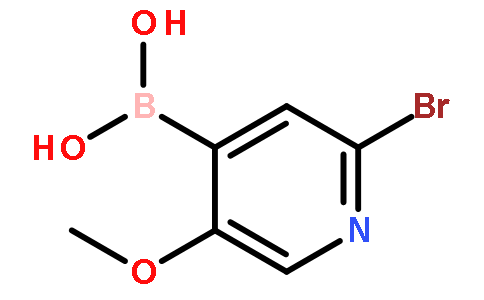 2-溴-5-甲氧基吡啶-4-硼酸