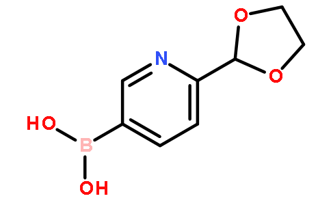 6-(1,3-Dioxolan-2-yl)pyridine-3-boronic acid
