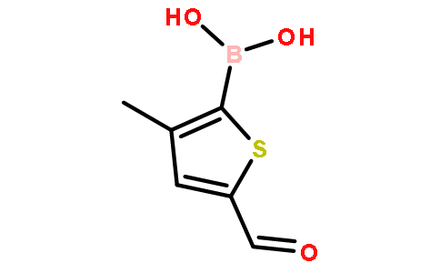 (5-Formyl-3-methylthiophen-2-yl)boronic acid