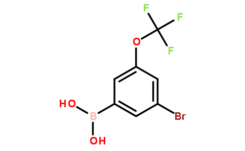 3-Bromo-5-(trifluoromethoxy)phenylboronic acid