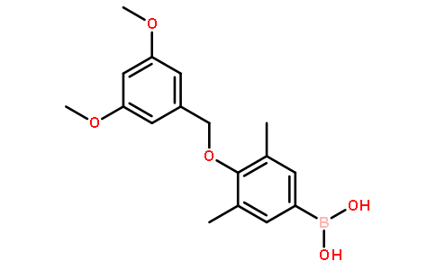 (4-((3,5-Dimethoxybenzyl)oxy)-3,5-dimethylphenyl)boronic acid