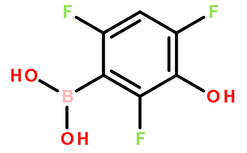 (2,4,6-Trifluoro-3-hydroxyphenyl)boronic acid