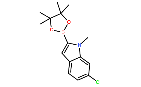 6-CHLORO-1-METHYLINDOLE-2-BORONIC ACID, PINACOL ESTER