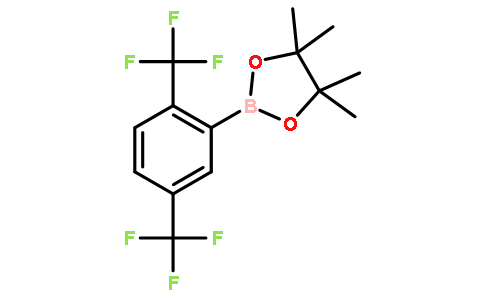 2-[2,5-bis(trifluoromethyl)phenyl]-4,4,5,5-tetramethyl-1,3,2-dioxaborolane