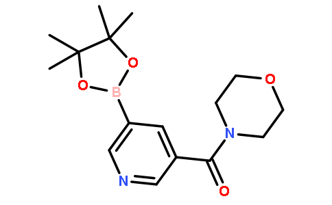 5-(Morpholine-4-carbonyl)pyridine-3-boronic acid pinacol ester