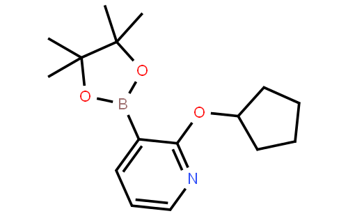 2-Cyclopentyloxypyridine-3-boronic acid pinacol ester