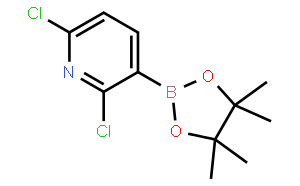 2,6-二氯-3-(4,4,5,5-四甲基-1,3,2-二氧硼杂环戊烷-2-基)吡啶