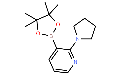 2-(Pyrrolidin-1-yl)pyridine-3-boronic acid pinacol ester