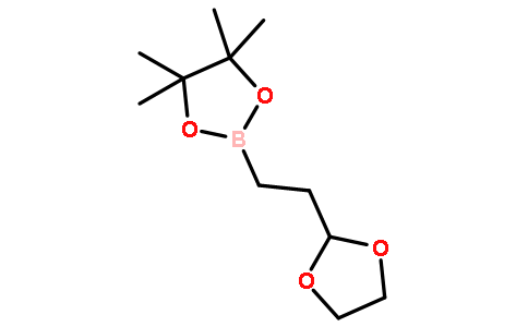 2-(2-(1,3-Dioxolan-2-yl)ethyl)-4,4,5,5-tetramethyl-1,3,2-dioxaborolane