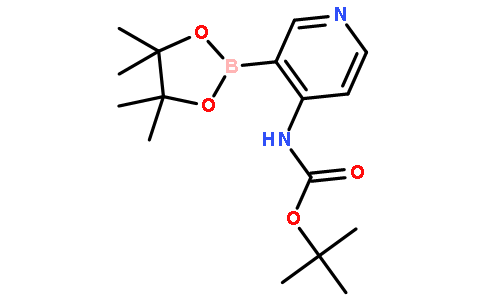 4-tert-Butyloxycarbonylaminopyridine-3-boronic acid pinacol ester