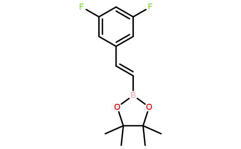 (E)-2-(3,5-Difluorostyryl)-4,4,5,5-tetramethyl-1,3,2-dioxaborolane