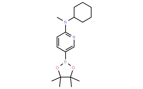 6-[环己基(甲基)氨基]嘧啶-3-硼酸频哪醇酯