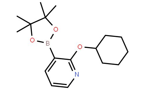 2-(环己氧基)-3-(4,4,5,5-四甲基-1,3,2-二杂氧戊硼烷-2-基)吡啶