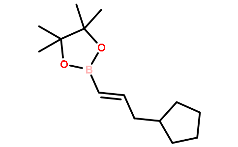 trans-3-Cyclopentylpropen-1-ylboronic acid, pinacol ester