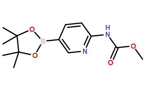 2-Methoxycarbonylaminopyridine-5-boronic acid pinacol ester