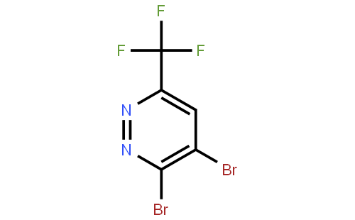 3,4-Dibromo-6-(trifluoromethyl)pyridazine
