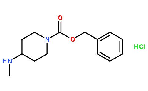 Benzyl 4-(methylamino)piperidine-1-carboxylate hydrochloride