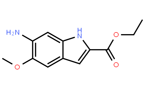 6-氨基-5-甲氧基吲哚-2-甲酸乙酯
