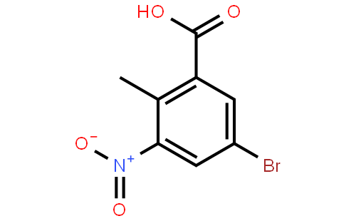 5-溴-3-硝基-2-甲基苯甲酸