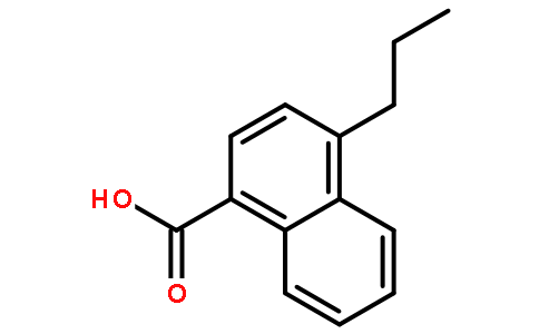 4-丙基-1-萘甲酸