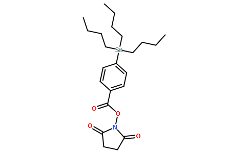 N-SUCCINIMIDYL 4-(TRI-N-BUTYLSTANNYL)BENZOATE