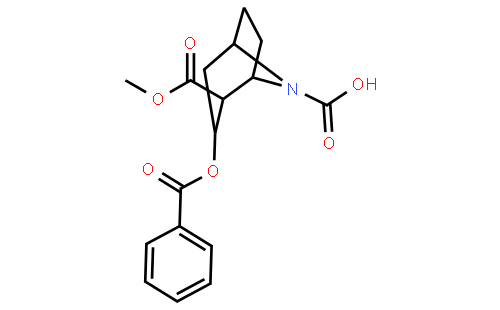 3-(Benzoyloxy)-2-(methoxycarbonyl)-8-azabicyclo[3.2.1]octane-8-carboxylic acid