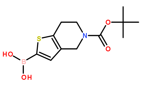 5-(叔丁氧羰基)-3A,4,5,6,7,7A-六氢噻吩并[3,2-C]吡啶-2-基硼酸
