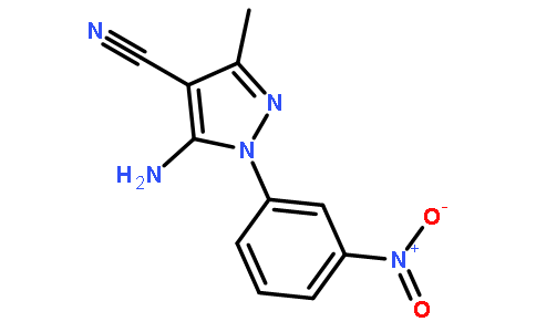 5-Amino-3-methyl-1-(3-nitrophenyl)-1H-pyrazole-4-carbonitrile