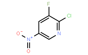 2-chloro-3-fluoro-5-nitropyridine
