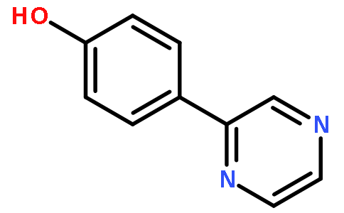4-Pyrazin-2-Ylphenol