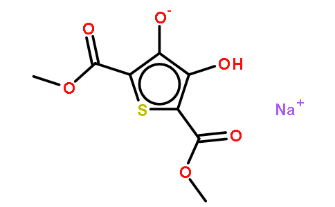 Dimethyl 3,4-dihydroxythiophene-2,5-dicarboxylate, disodium salt