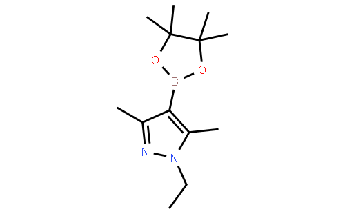1-ethyl-3,5-dimethyl-4-(4,4,5,5-tetramethyl-1,3,2-dioxaborolan-2-yl)-1H-pyrazole,