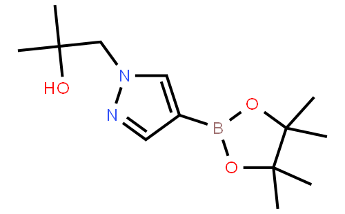2-Methyl-1-(4-(4,4,5,5-tetramethyl-1,3,2-dioxaborolan-2-yl)-1H-pyrazol-1-yl)propan-2-ol