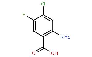 2-氨基-4-氯-5-氟苯甲酸