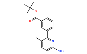 3-(6-Amino-3-methyl-pyridin-2-yl)-benzoicacidtert-butylester