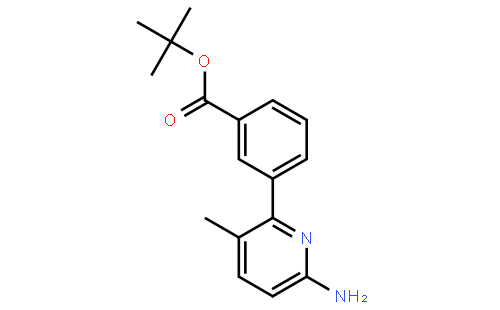 tert-Butyl 3-(6-amino-3-methylpyridin-2-yl)benzoate