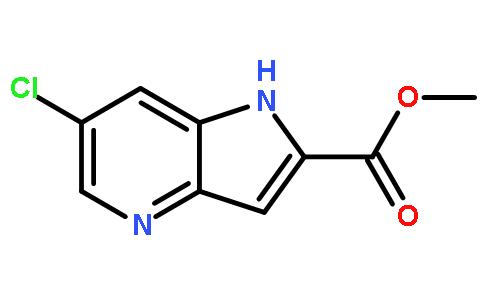 6-Chloro-1H-pyrrolo[3,2-b]pyridine-2-carboxylic acid Methyl ester