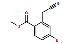4-Bromo-2-cyanomethylbenzoic acid methyl ester